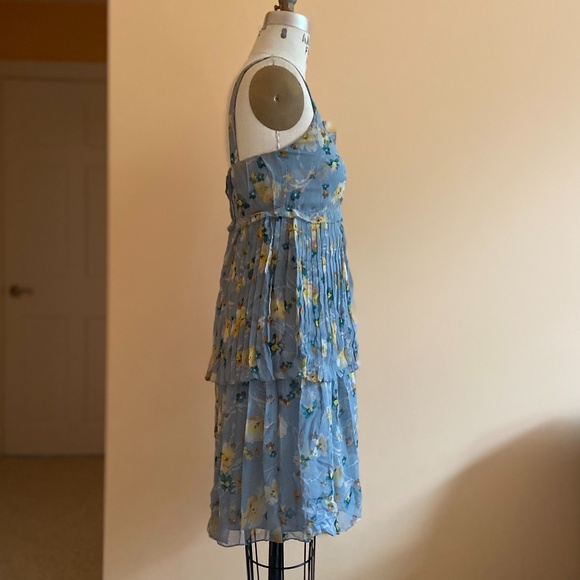 Vera Wang Purple Label Silk Spring Dress - Picture 2 of 6